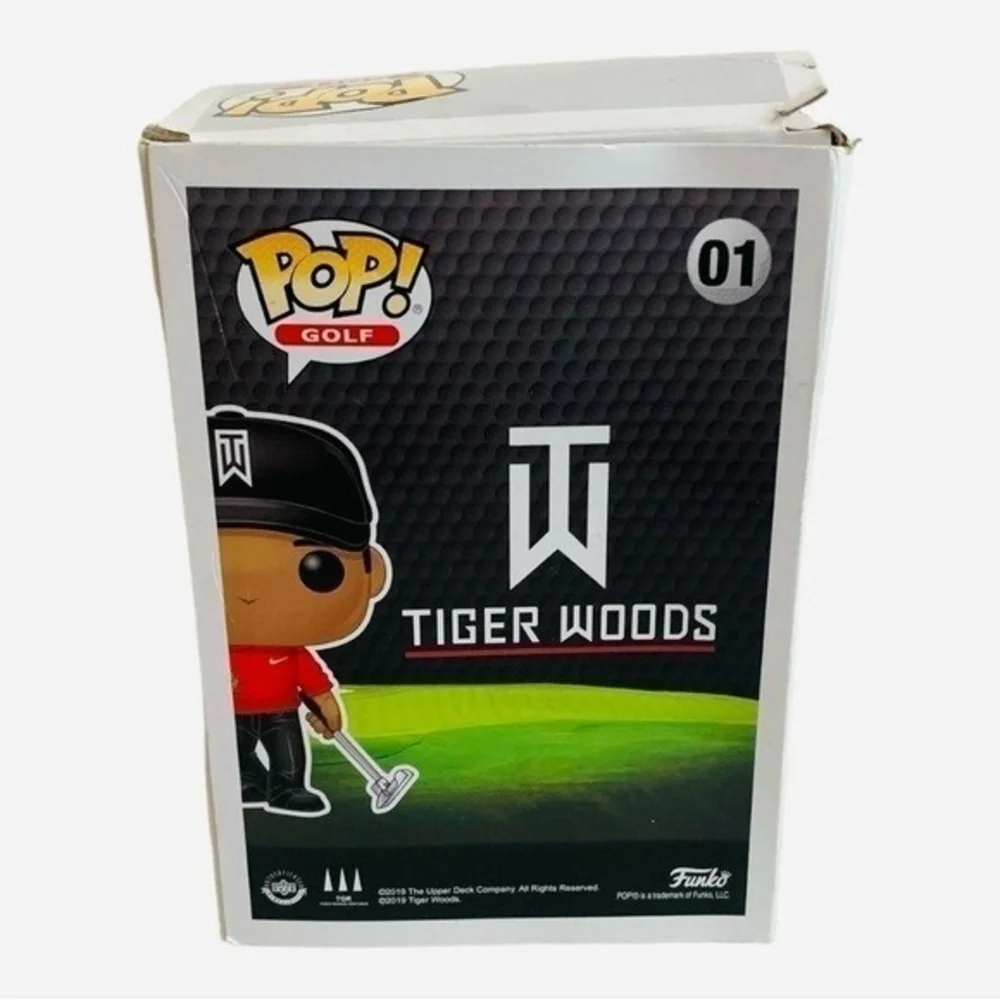 Funko Pop Golf Tiger Woods #01 NIB Limited Edition Vinyl Figure Collectible